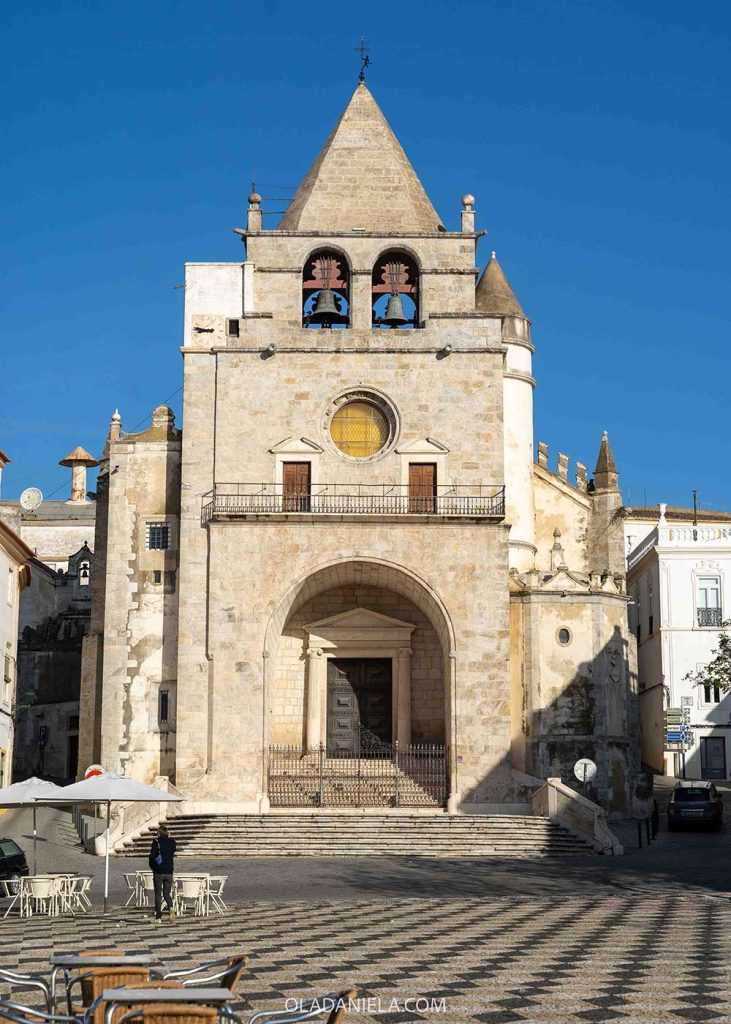 Front of the old Our Lady of the Assumption Cathedral, Elvas