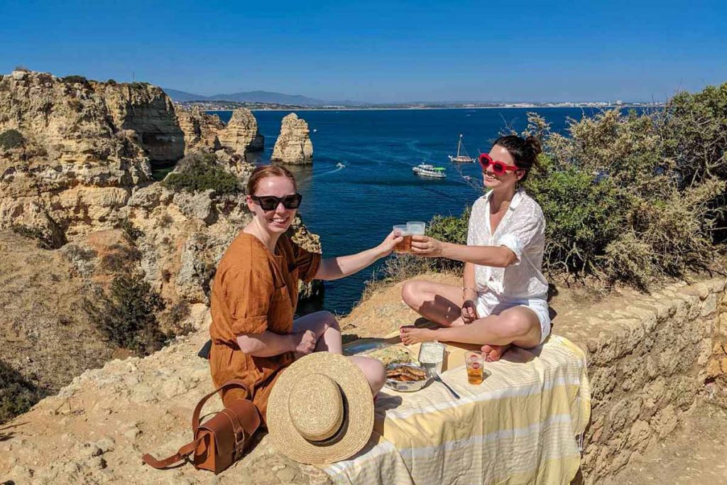 Beachside frango, Algarve, Portugal