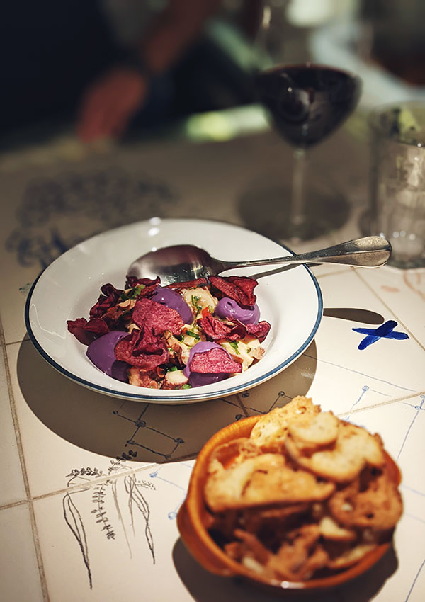 Corrupio serves one of the best octopus dishes in Lisbon - octopus salad