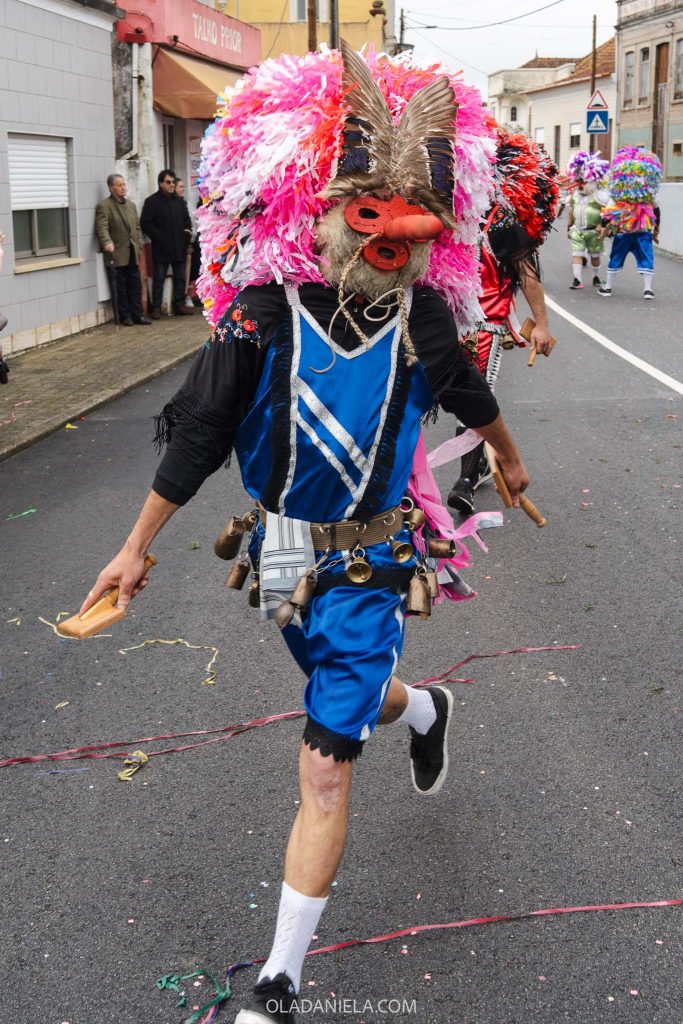 At the carnival celebrations in Vale de Ilhavo