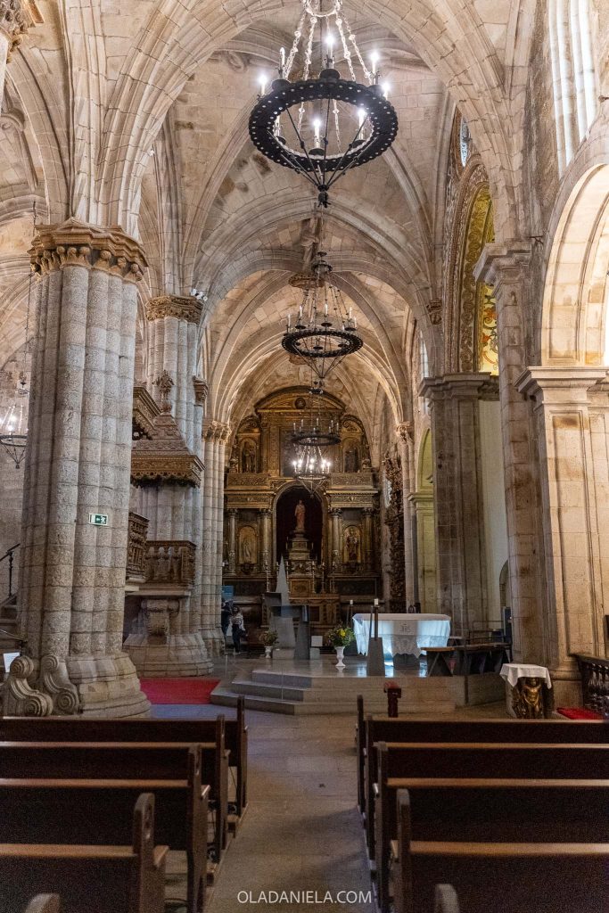 Inside the VIseu Cathedral is beautiful