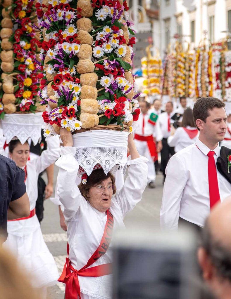 Festa dos Tabuleiros, Portugal