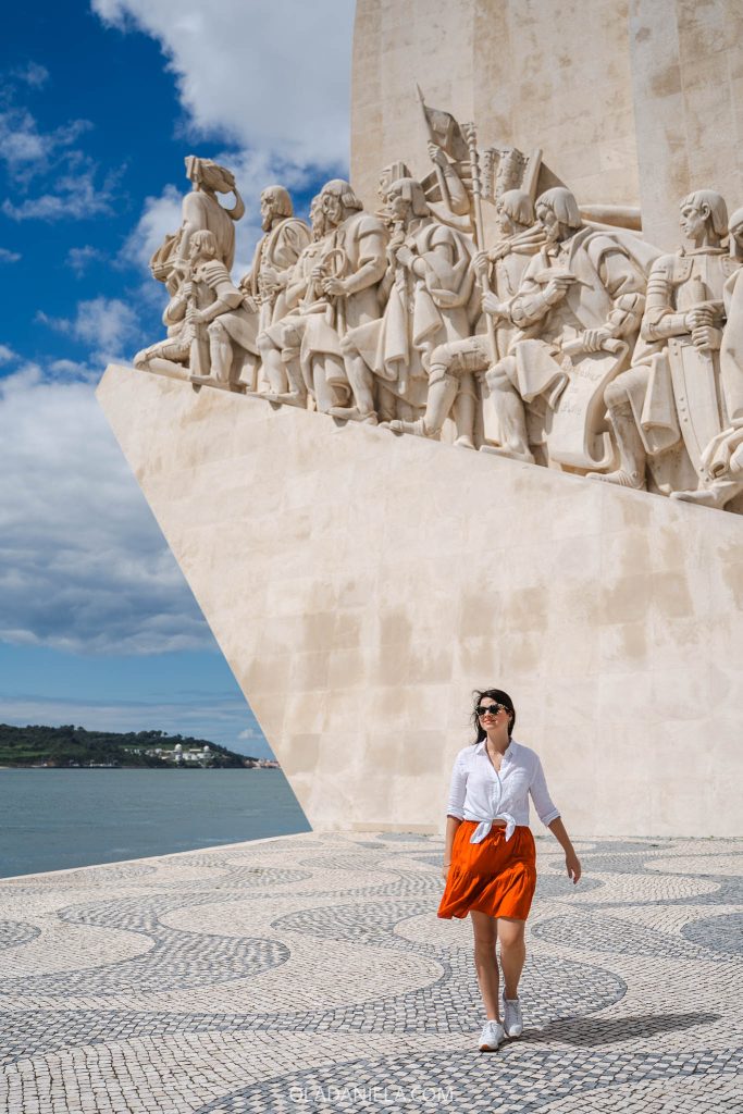 The Discoveries Monument or Padrão de Descobrimentos in Belém, Lisbon