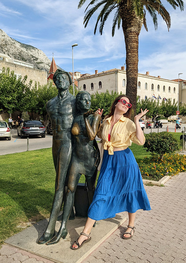 Views of Makarska, Croatia