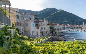 Komiza on Vis Island in Croatia