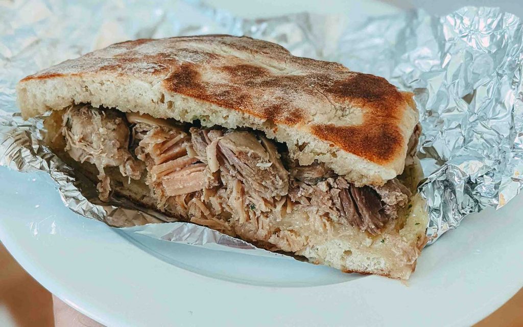 Carne de porco de vinho d'alhos