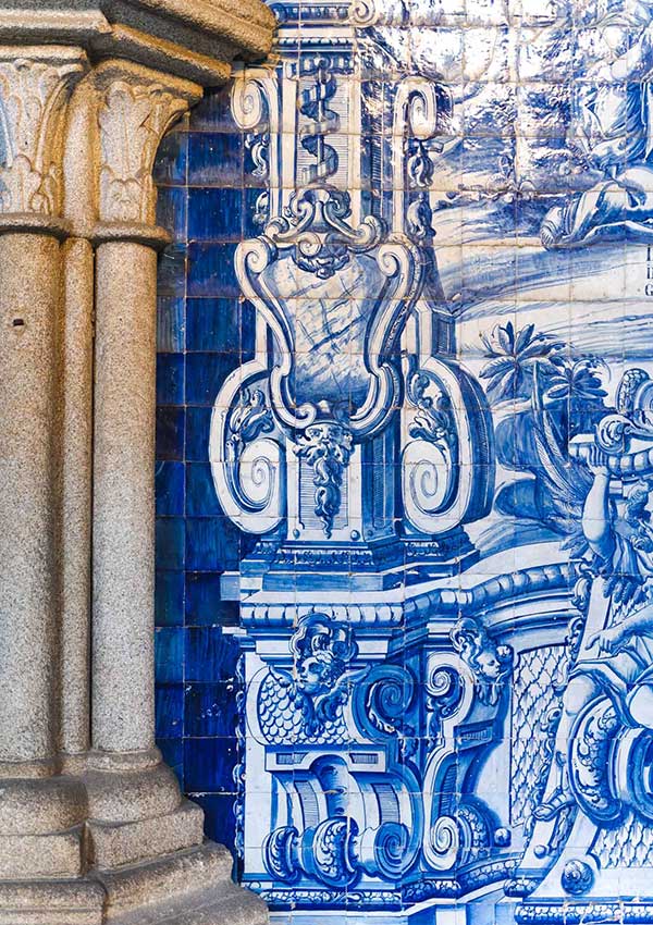 Sé Cathedral do Porto is filled with amazing azulejos