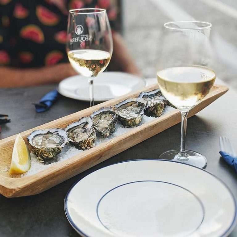 Oysters in the Algarve, Portugal