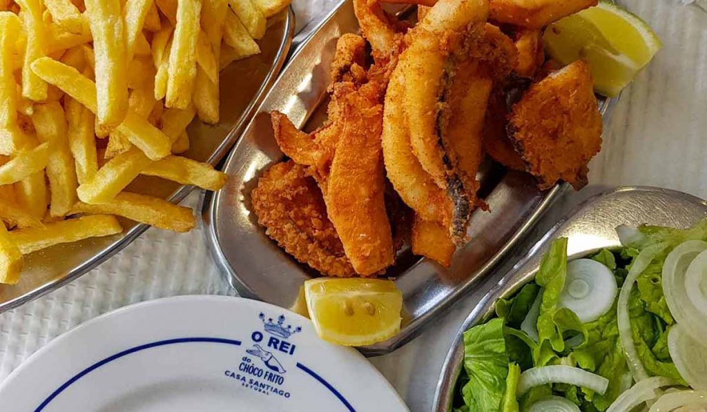 Choco frito is one of my favourite Portuguese dishes