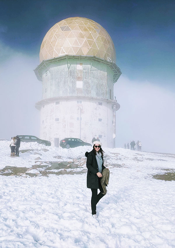 Serra da Estrela in the snow