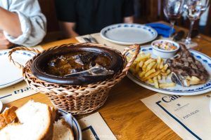 Alcatra is a famous dish from Terceira Island, Azores. The best one is at A Caneta