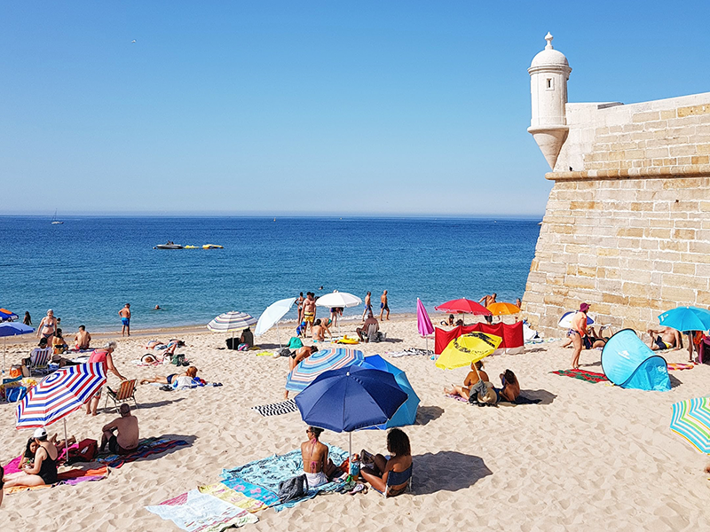 Sesimbra beach, Portugal