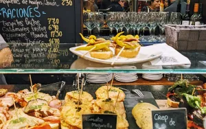 Best San Sebastian pintxo bars: Bar Sport counter top