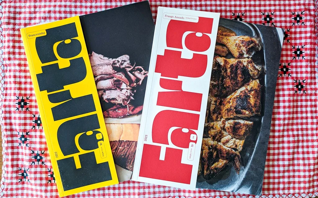 Farta Magazines - the francesinha and grilled chicken issues
